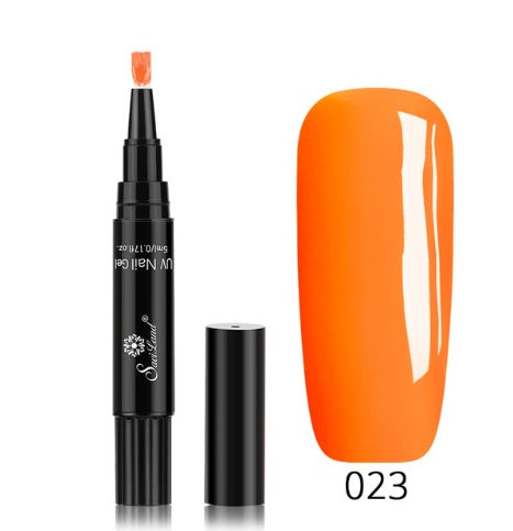 3 In 1 Gel Nail Varnish Pen Glitter One Step Nail Art Gel Polish Hybrid 3 In 1 Gel Nail Varnish Pen Glitter One Step Nail Art Gel Polish Hybrid